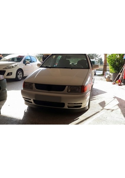 Volkswagen Polo Mk2 Uyumlu Body Kit Ön Tampon Eki Kırılmaz Yumuşak Lip Mat Siyah fiyatları