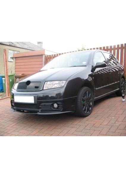 Skoda Fabia Uyumlu Ön Tampon Eki Cupra Lip Mat Siyah Body Kit fiyatları