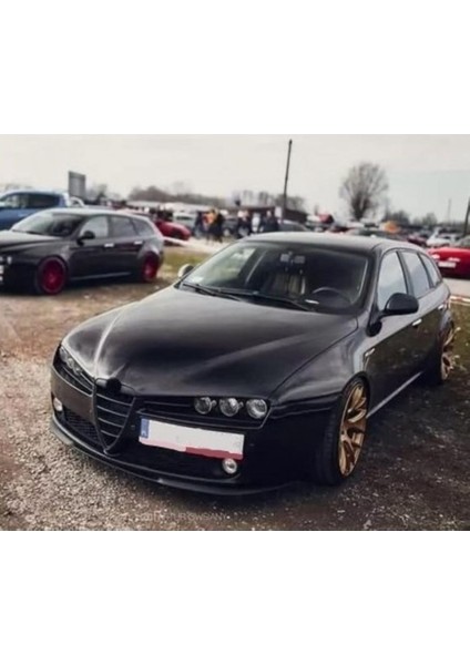 Alfa Romeo 159 Uyumlu Ön Tampon Eki Cupra Lip Mat Siyah Body Kit fiyatları