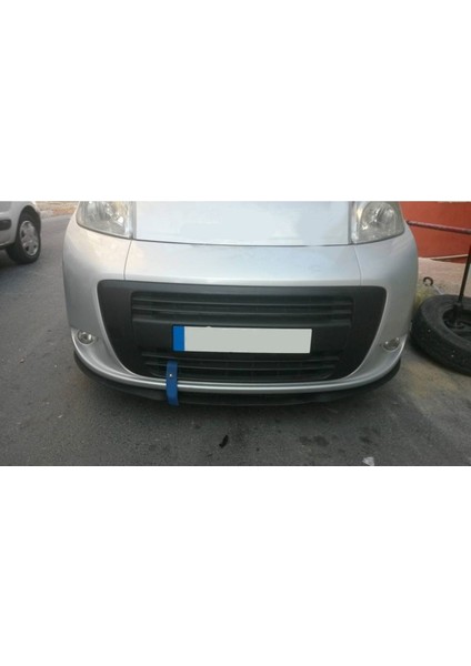 Oto h.i.t. Fiat Fiorino Uyumlu Ön Tampon Eki Cupra Lip Mat Siyah Body Kit