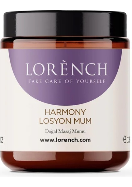Harmony Aromaterapötik Masaj Mumu (Losyon Mum) 135 gr