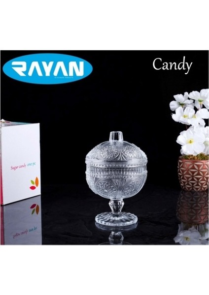 Rayan Candy Ayaklı Şekerlik Lokumluk