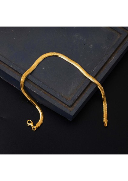 22 Ayar 3 Mm. Balıksırtı Altın Bileklik indirimleri