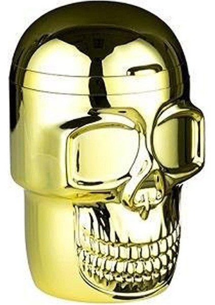 Pop Skull LED Işıklı Araç Araba Küllüğü Sarı 9cm