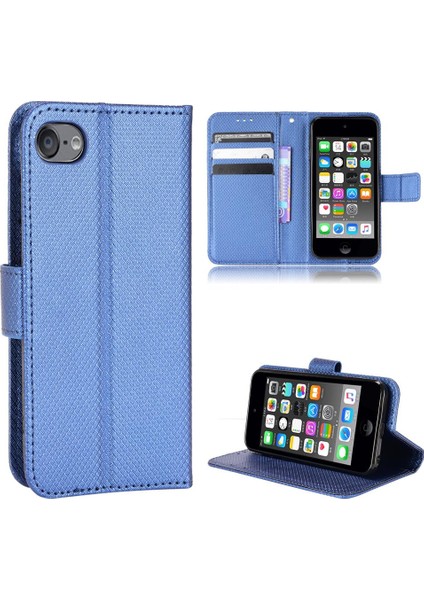 Ipod Touch 7//6/5 Manyetik Cüzdan Kickstand Kapak Kart Tutucu Için Kılıf (Yurt Dışından)