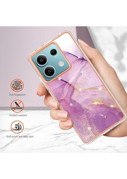 Redmi Için Not 13 5g Ince Tpu Yumuşak Tampon Mermer Desen (Yurt Dışından) fırsatları