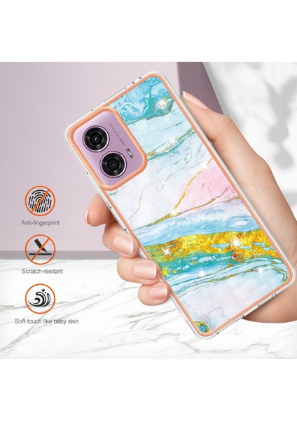 Motorola Moto G24 4G/G04 4g Ince Tpu Mermer Desen Koruma (Yurt Dışından) indirimleri
