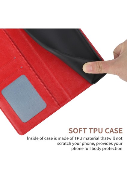 Oneplus 12 5g Kickstand Için Kılıf-Dayanıklı Deri Cüzdan Darbeye Dayanıklı Tpu (Yurt Dışından)
