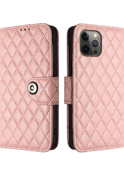 IPhone 13 Için Kılıf Pro Max Kart Tutucu Cüzdan Kapak Bilek Şerit Darbeye (Yurt Dışından)