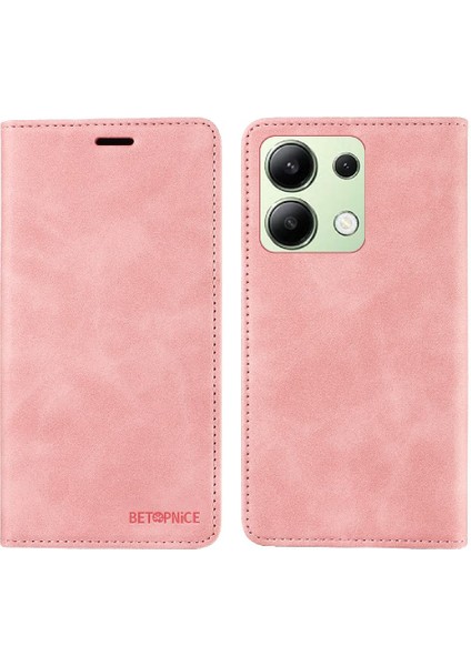 Redmi Için Not 13 4g Pu Deri Manyetik Folio Cüzdan (Yurt Dışından)