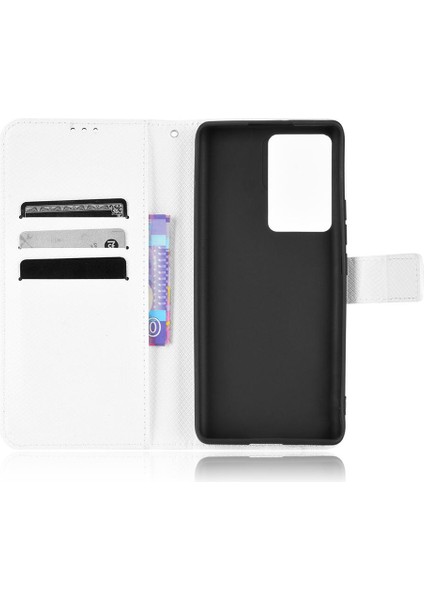 Zte Axon 30 Ultra 5g Kart Tutucu Kapak Manyetik Cüzdan Kickstand (Yurt Dışından) indirimleri