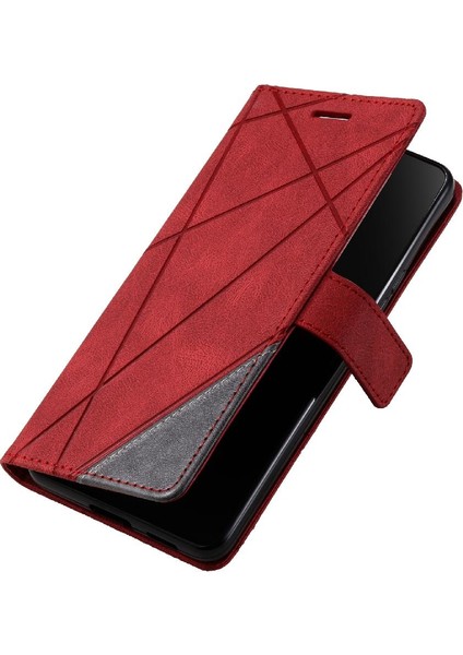 Vıvo Y36 5g/4g Için Kılıf Cüzdan Flip Folio Kart Tutucu Kickstand Darbeye (Yurt Dışından)