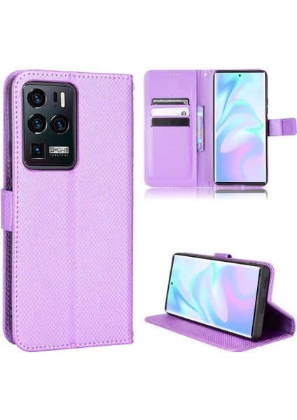 Zte Axon 30 Ultra 5g Kart Tutucu Kapak Manyetik Cüzdan Kickstand (Yurt Dışından) fiyatları