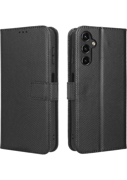 Samsung Galaxy A14 4g Için Kickstand Kart Tutucu Manyetik Cüzdan Kapak (Yurt Dışından)