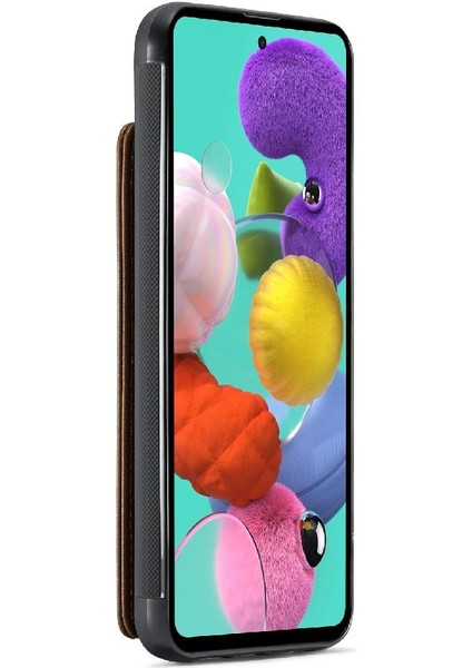 Samsung Galaxy A51 4g Ince Darbeye Vaka Kart Pu Için Caseme Cüzdan Kılıf (Yurt Dışından) indirimleri