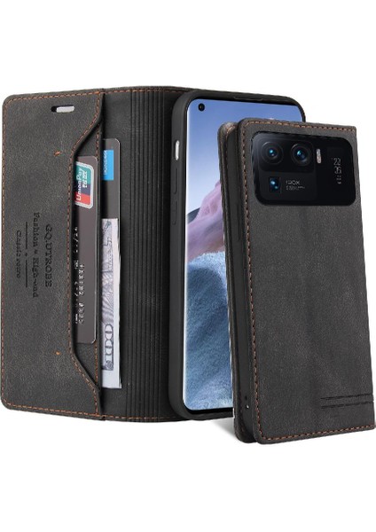 Xiaomi 11 Için Kılıf Ultra Iki Kart Yuvaları Premium Deri Premium Deri (Yurt Dışından) fırsatları