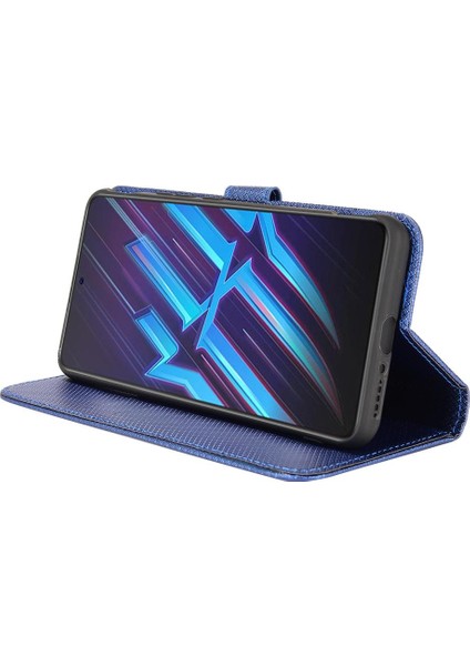 Nubia Kırmızı Sihirli 6r Kart Tutucu Kickstand Manyetik Cüzdan Kapak Için Kılıf (Yurt Dışından)