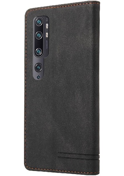Xiaomi Cc9 Pro Premium Deri Premium Deri Iki Kart Yuvaları (Yurt Dışından)