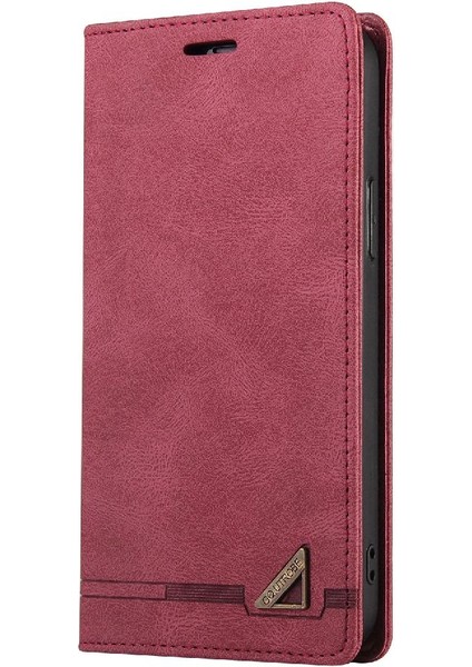 IPhone X/xs Kickstand Premium Deri Premium Deri Iki Kart (Yurt Dışından)