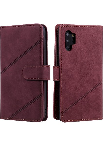 Samsung Galaxy Not 10 Artı Cüzdan Flip Folio Pu Deri Kart (Yurt Dışından)