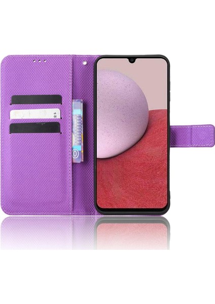 Samsung Galaxy A14 5g Kickstand Manyetik Cüzdan Kart Tutucu Kapak (Yurt Dışından)