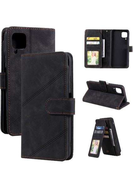 Huawei P40 Lite Için Kılıf Cüzdan Flip Folio Pu Deri Kart Tutucu Manyetik (Yurt Dışından) fiyatları