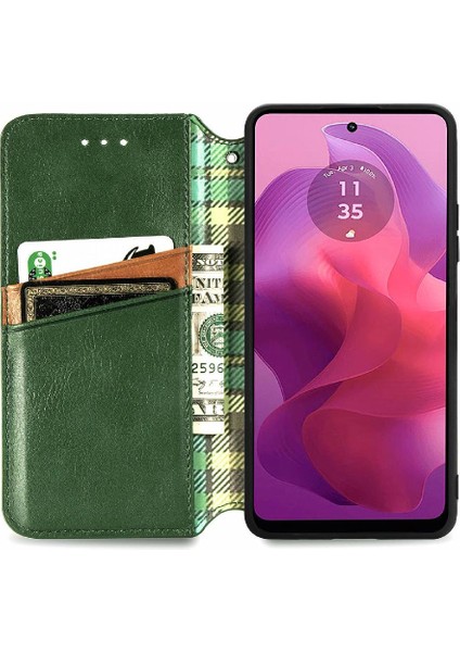 Motorola Moto G24 Zarif Iş Moda Tasarım Cüzdan Kılıf (Yurt Dışından) fırsatları