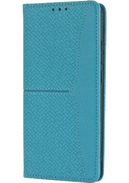 Samsung Galaxy A02S Kredi Kartı Tutucu Pu Deri Kapak Flip Book Için Kılıf (Yurt Dışından)