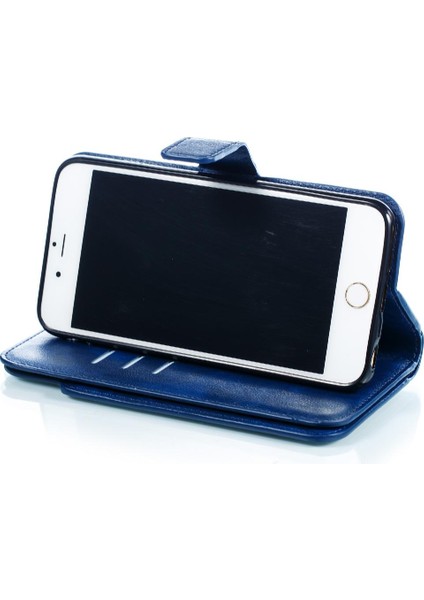 IPhone 6 Için Kılıf Artı/6s Artı 9 Kart Yuvaları Kickstand Cüzdan Manyetik Pu (Yurt Dışından) fiyatları