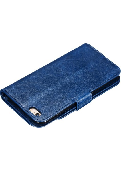 IPhone 6 Için Kılıf Artı/6s Artı 9 Kart Yuvaları Kickstand Cüzdan Manyetik Pu (Yurt Dışından) modelleri