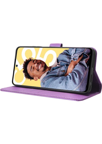 Realme C55 4g Kickstand Manyetik Cüzdan Kart Tutucu Kapak Için Kılıf (Yurt Dışından)