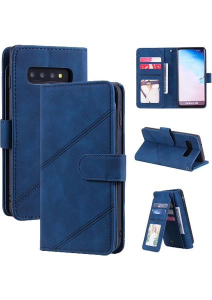 Samsung Galaxy S10 Cüzdan Flip Folio Pu Deri Manyetik Kart (Yurt Dışından)