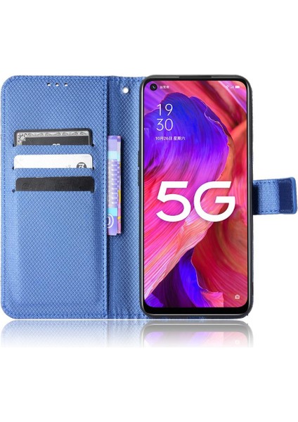 Oppo A93 5G/A74 5G/A54 5g Manyetik Cüzdan Kickstand Kapak Kartı Için Kılıf (Yurt Dışından)