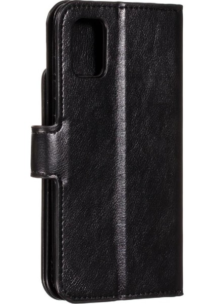 Samsung Galaxy A51 4g 9 Kart Yuvaları Manyetik Kickstand Pu Deri Kılıf (Yurt Dışından)