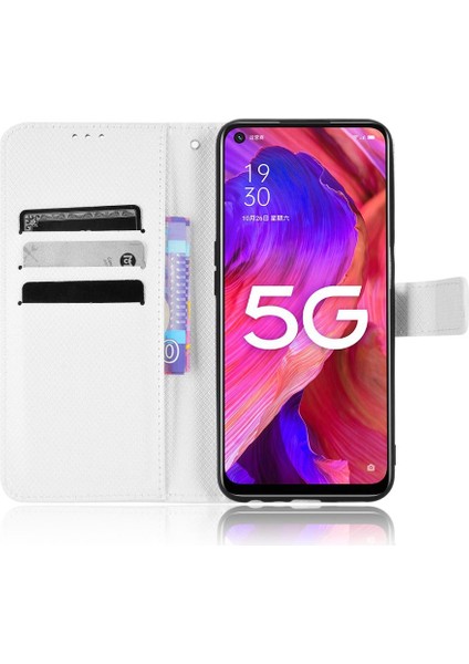 Oppo A93 5G/A74 5G/A54 5g Manyetik Cüzdan Kickstand Kapak Kartı Için Kılıf (Yurt Dışından)