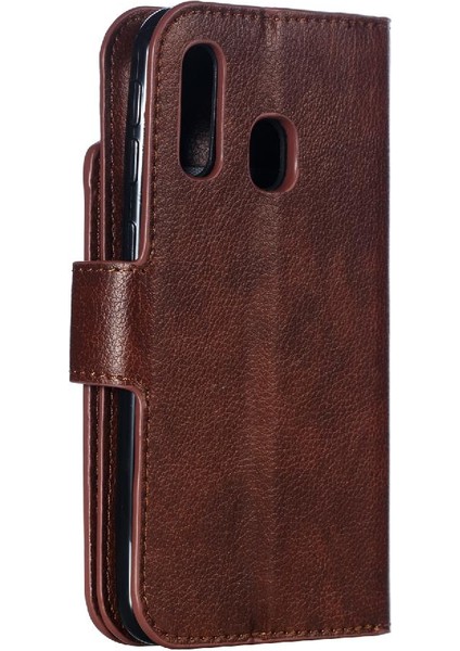 Samsung Galaxy A40 Kickstand Pu Deri 9 Kart Yuvaları Cüzdan (Yurt Dışından) fiyatları