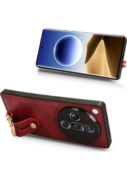 Oppo Bulmak X7 Ultra Kolaylık Premium Pu Deri Uyumluluk (Yurt Dışından)