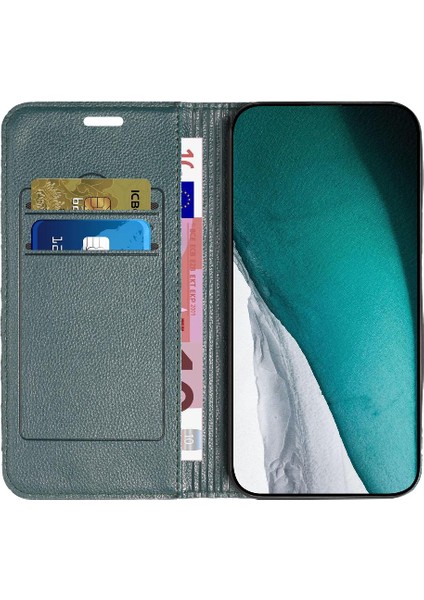 IPhone 7/8 Için Kılıf Cüzdan Manyetik Kabuk Çevirme Kartvizit Yuvaları Tutucu (Yurt Dışından)