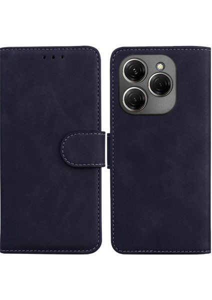 Tecno Spark 20 Pro 4g Kart Yuvası Premium Pu Deri Manyetik Için Flip Case (Yurt Dışından)