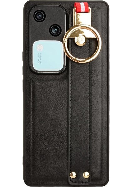 Vivo V23 5g Premium Pu Deri Bilek Kayışı Kolaylık Için Kılıf (Yurt Dışından)
