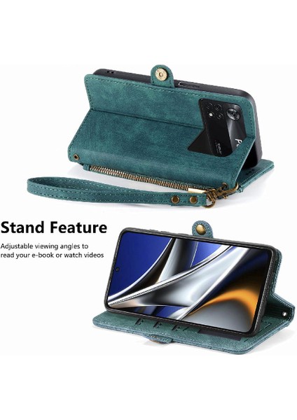 Poco X4 Pro 5g Için Flip Case Cüzdan Kapak Çevirin Darbeye Basit (Yurt Dışından) fırsatları