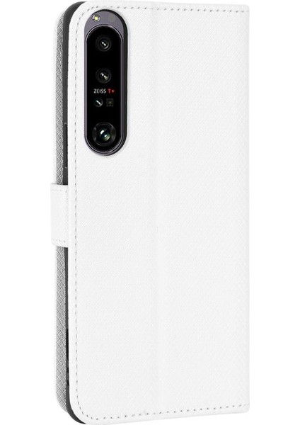 Sony Xperia 1 Iv Için Kickstand Kart Tutucu Manyetik Cüzdan Kapak (Yurt Dışından) modelleri