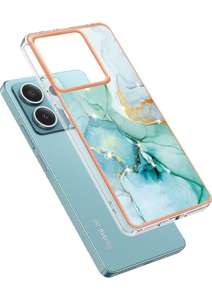 Redmi Için Not 13 5g Ince Tpu Yumuşak Tampon Mermer Desen (Yurt Dışından) indirimleri