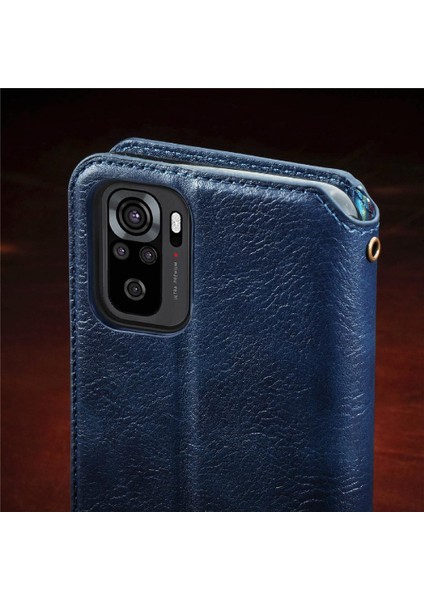 Xıaomı Redmi Not 10 4g Için Kılıf Kapak Çevirin Cüzdan Fonksiyonu Deri Kılıf (Yurt Dışından) modelleri
