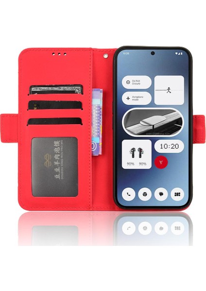 Nothing Telefon 2A Ayarlanabilir Ayrılabilir Kart Tutucu Deri Cüzdan (Yurt Dışından) modelleri