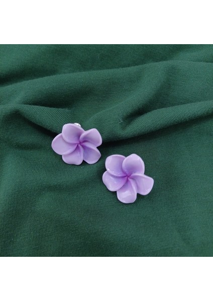 Lotus Çiçek Küpe