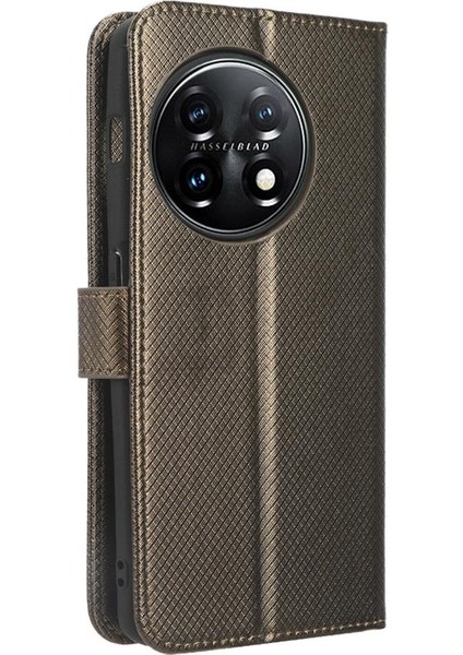 Oneplus 11R 5g Kart Tutucu Kapak Için Kılıf Kickstand Manyetik Cüzdan (Yurt Dışından)