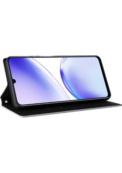 Realme C53 4g Pu Deri Cüzdan Kart Yuvaları Tutucu 3D Desen (Yurt Dışından)