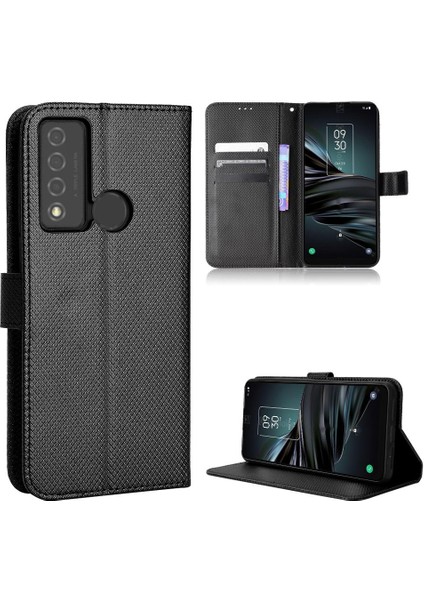 Tcl 20XE Manyetik Cüzdan Kart Tutucu Kapak Kickstand Için Kılıf (Yurt Dışından)