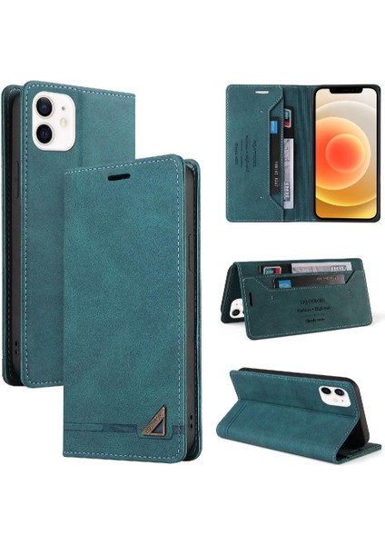 IPhone 12 Için Kılıf Pro Max Kickstand Premium Deri Premium Deri (Yurt Dışından) modelleri